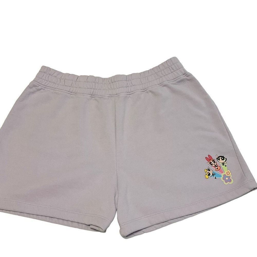 Powepuff Girls Pull on Women’s Shorts! Lavender. Medium. Cartoon Network! - Picture 5 of 10
